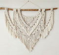 QLBUJ Large Macrame Wall Hanging Natural Driftwood Macrame Tapestry Above Headboard Boho Home Decor for Bedroom Living Room Apartment Wedding Party,36" W X 28" L
